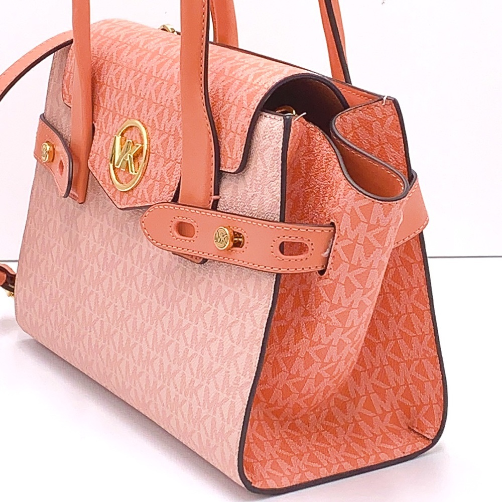 MICHAEL KORS
Carmen Medium Color-Block Logo Satchel color Sherbert Multi - Picture 5 of 16